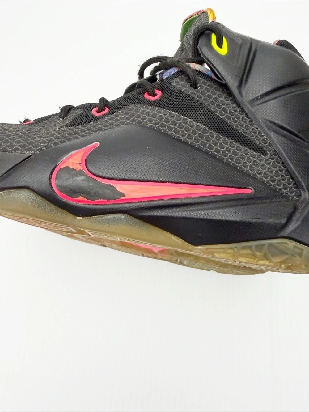 Nike Lebron 12 GS Data Youth Basketball Sneakers Shoes